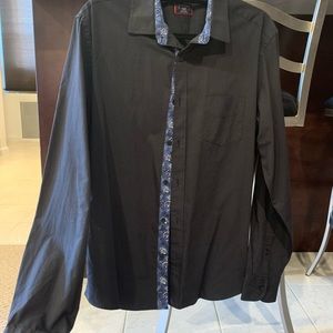 UNTUCKit paisley long sleeve dress shirt